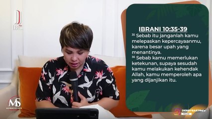 Ibrani 10 ayat 35 - Debby Basjir #debbybasjir