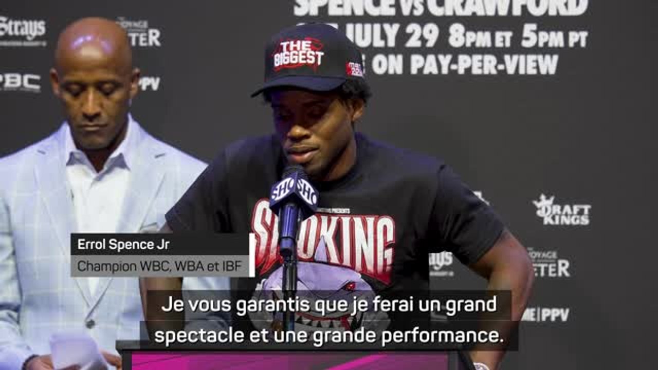 Poids mi-moyens - Spence Jr : "Je vais faire un grand spectacle"