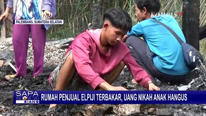 Rumah Penjual Elpiji di Palembang Terbakar, Modal Nikah Anak Hangus