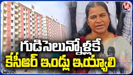 Ex Mayor Banda Kartika Reddy Visits Addagutta Slum Areas | Secunderabad | V6 News