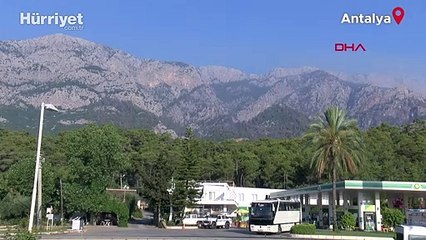 Kemer'deki orman yangınına beşinci günde müdahale sürüyor