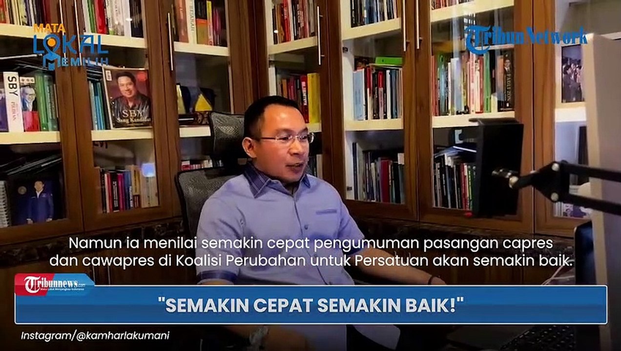Demokrat Desak Anies Umumkan Bacawapres, Ingatkan Elektabilitas Merosot Harus Kejar Ketertinggalan