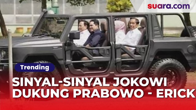 Sinyal-Sinyal Jokowi Dukung Prabowo Subianto - Erick Thohir, Bagaimana Nasib Ganjar?