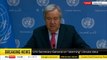 Moment UN chief warns ‘era of global boiling has arrived’ in message to world leaders