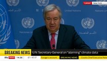 Moment UN chief warns ‘era of global boiling has arrived’ in message to world leaders