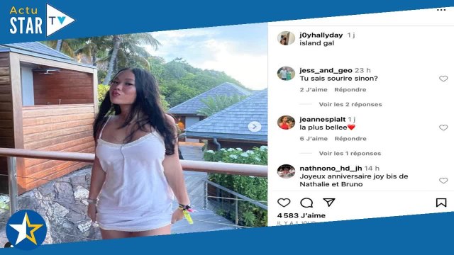 Joy Hallyday en solo à Saint-Barth pour ses 15 ans : ce clin d’œil touchant de sa mère Laeticia