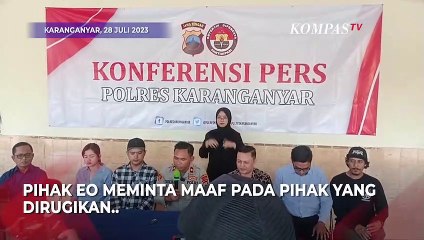 EO Festival Musik di De Tjolomadoe Minta Maaf, Bahas soal Refund