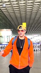 Marathi Actor Siddarth Jadhav Spotted At The Airport Airport