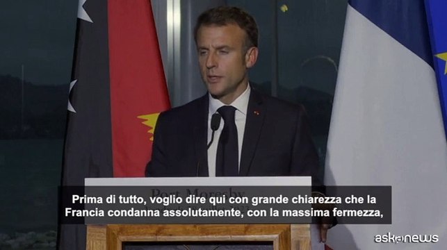 Macron: la Francia condanna fermamente il colpo di Stato in Niger