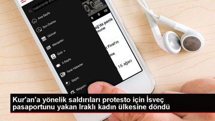 İsveç Pasaportunu Yakarak Protesto Eden Iraklı Kadın Ülkesine Geri Döndü