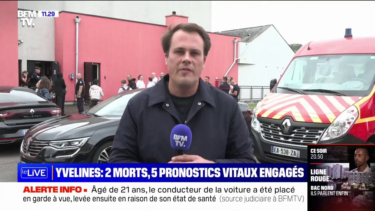 Accident mortel dans les Yvelines: le ministre des transports Clément Beaune est arrivé sur place