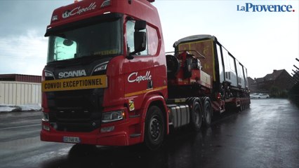 La Première rame du nouveau métro de Marseille est arrivée à quai !