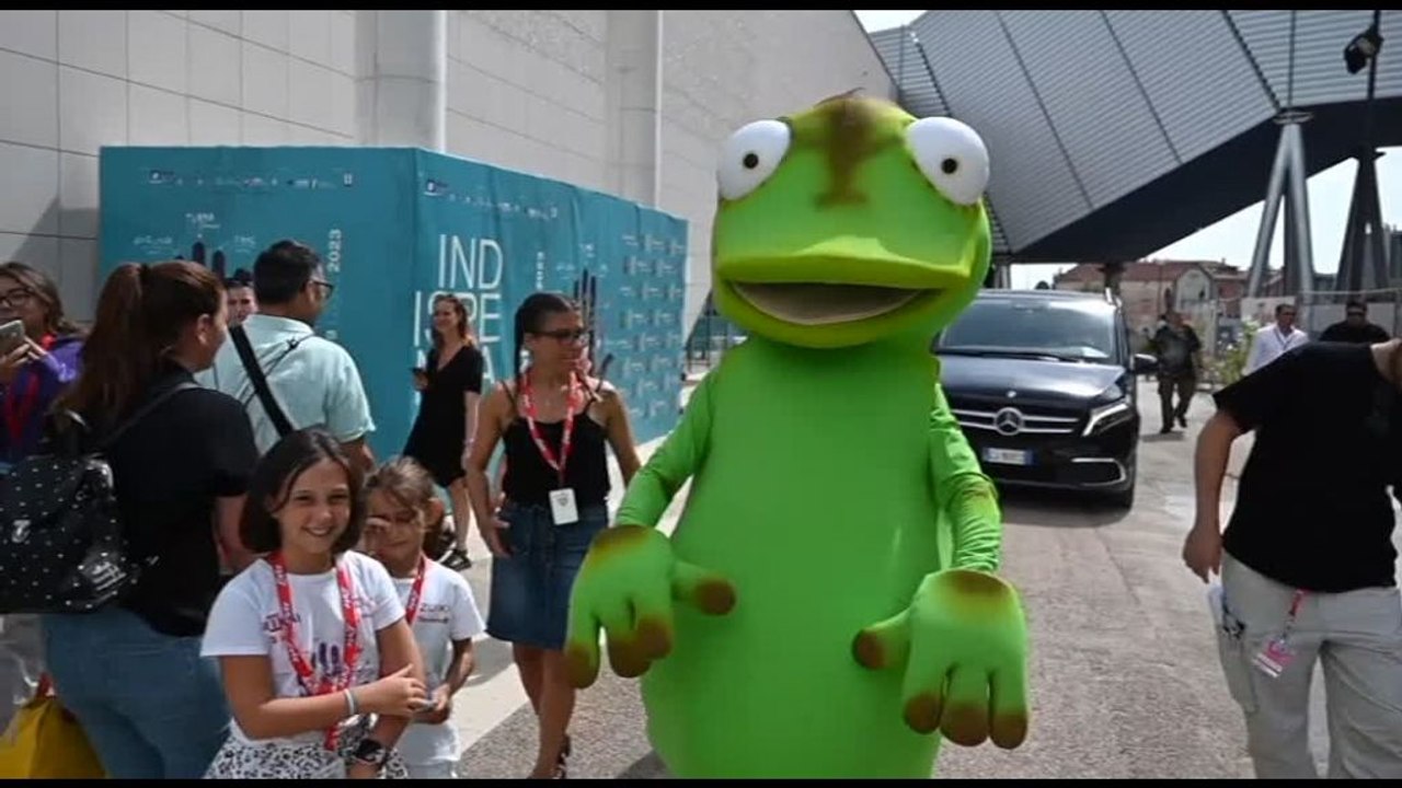 Festival Giffoni, il camaleonte Carletto festeggia 25 anni