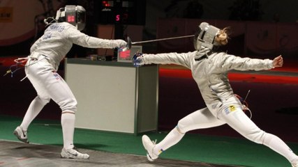 Esgrimista ucrania es eliminada del Mundial tras negarse a saludar a su rival rusa