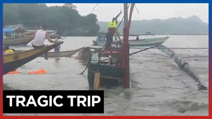 PH Coast Guard probes sinking of passenger boat off Rizal