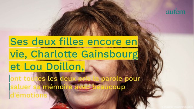 Mort de Jane Birkin : ce projet secret et émouvant qu'elle avait avec un membre de sa famille