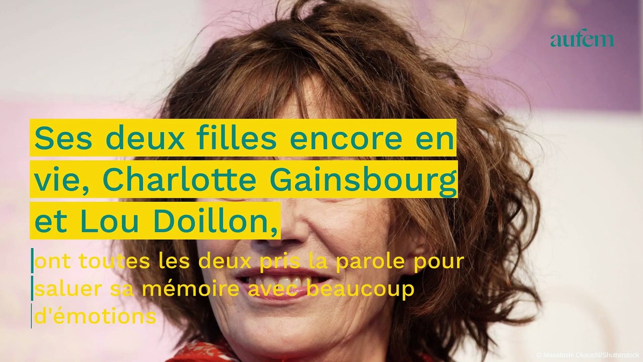 Mort de Jane Birkin : ce projet secret et émouvant qu'elle avait avec un membre de sa famille