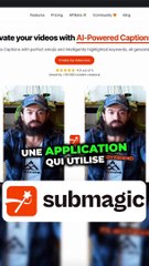 Sous-Titres automatiques avec l’IA : submagic
