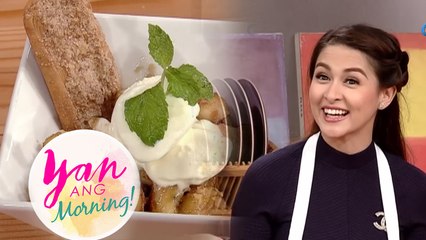 How to Make Marian Rivera’s Banana Crumble (Yan ang Morning!)