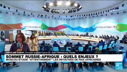 Sommet Russie-Afrique : Moscou étudie "attentivement" les initiatives de paix africaines