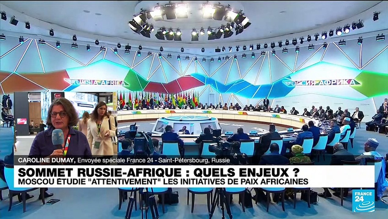 Sommet Russie-Afrique : Moscou étudie "attentivement" les initiatives de paix africaines