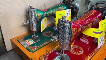 Factory Manufacturing of Powerful Sewing Machines