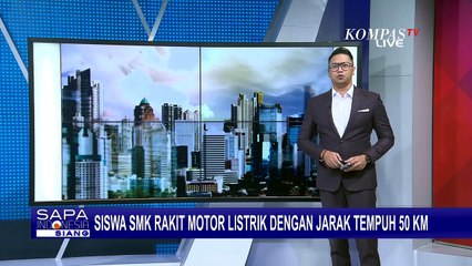 Keren! Siswa SMK di Cirebon Rakit Motor Listrik dengan Jarak Tempuh 50 Km