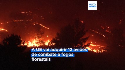 Portugal é um dos contemplados com os 12 aviões de combate a incêndios da UE