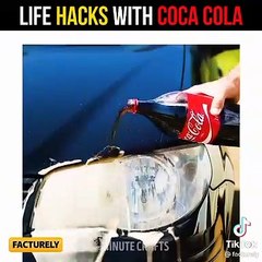 LIFE HACKS WITH COCA COLA SMALL VIDEO BEST LIFE HACKS FOR CLEAN