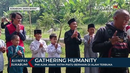 PMI Ajak Anak Yatim Piatu Bermain Di Alam Terbuka