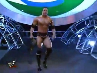 The Rock vs Triple H vs Kurt Angle-SummerSlam 2000