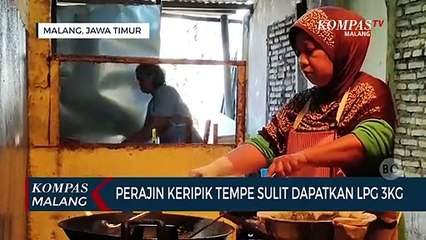 Perajin Keripik Tempe Keluhkan Sulitnya Dapat LPG 3Kg