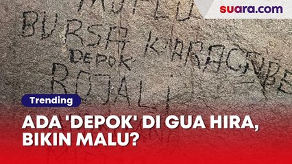 Ada 'Depok' di Gua Hira Bikin Malu Indonesia, Menilik Kesakralan Tempat Nabi Terima Wahyu Pertama