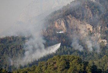 Son Dakika!  Antalya'nın Kemer ilçesindeki orman yangını 4. gününde kontrol altına alındı