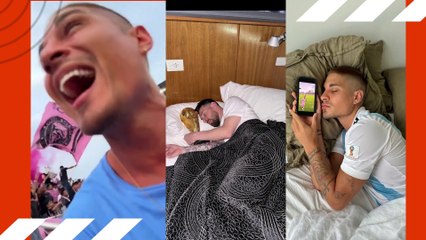 This Guy arrived at the Stadium and Immediately saw Messi Score