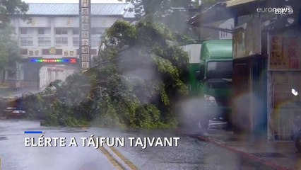 A Fülöp-szigetek után már Tajvanon is van halálos áldozata a Doksuti tájfunnak