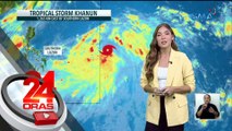 Namataang tropical storm, posibleng lumakas pa bilang typhoon at papasok sa PAR bukas ng gabi o Linggo ng umaga; tatawaging Bagyong Falcon — PAGASA | 24 Oras