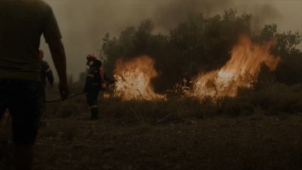 Les incendies en cours en Grèce menacent Athènes et augmentent les émissions de carbone