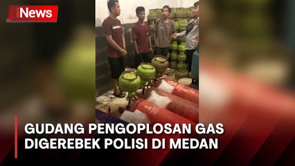 Polisi Bongkar Gudang Pengoplosan Gas di Medan, Begini Modus Pelaku