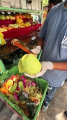 Amazing Fruit Cutting Skills _ Fruit Chaat Family Pack _ #youtubeshorts #shorts #short #shortvideo