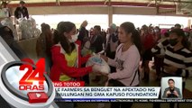 Vegetable farmers sa Benguet na apektado ng bagyo, tinulungan ng GMA Kapuso Foundation | 24 Oras