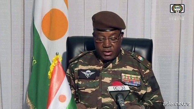 Niger, il generale Tchiani si presenta in tv come nuovo leader