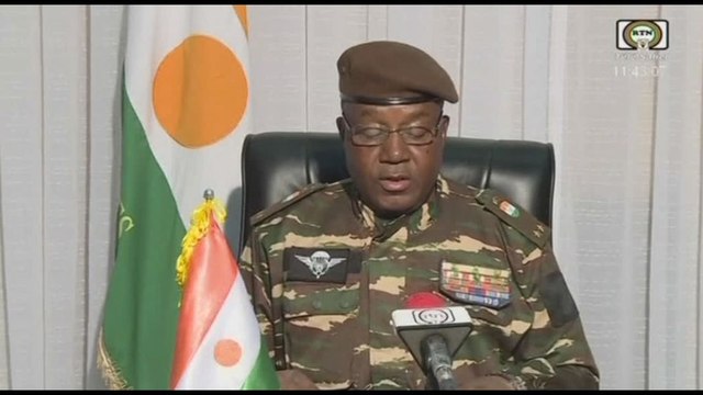 Niger, il generale Tchiani si presenta in tv come nuovo leader
