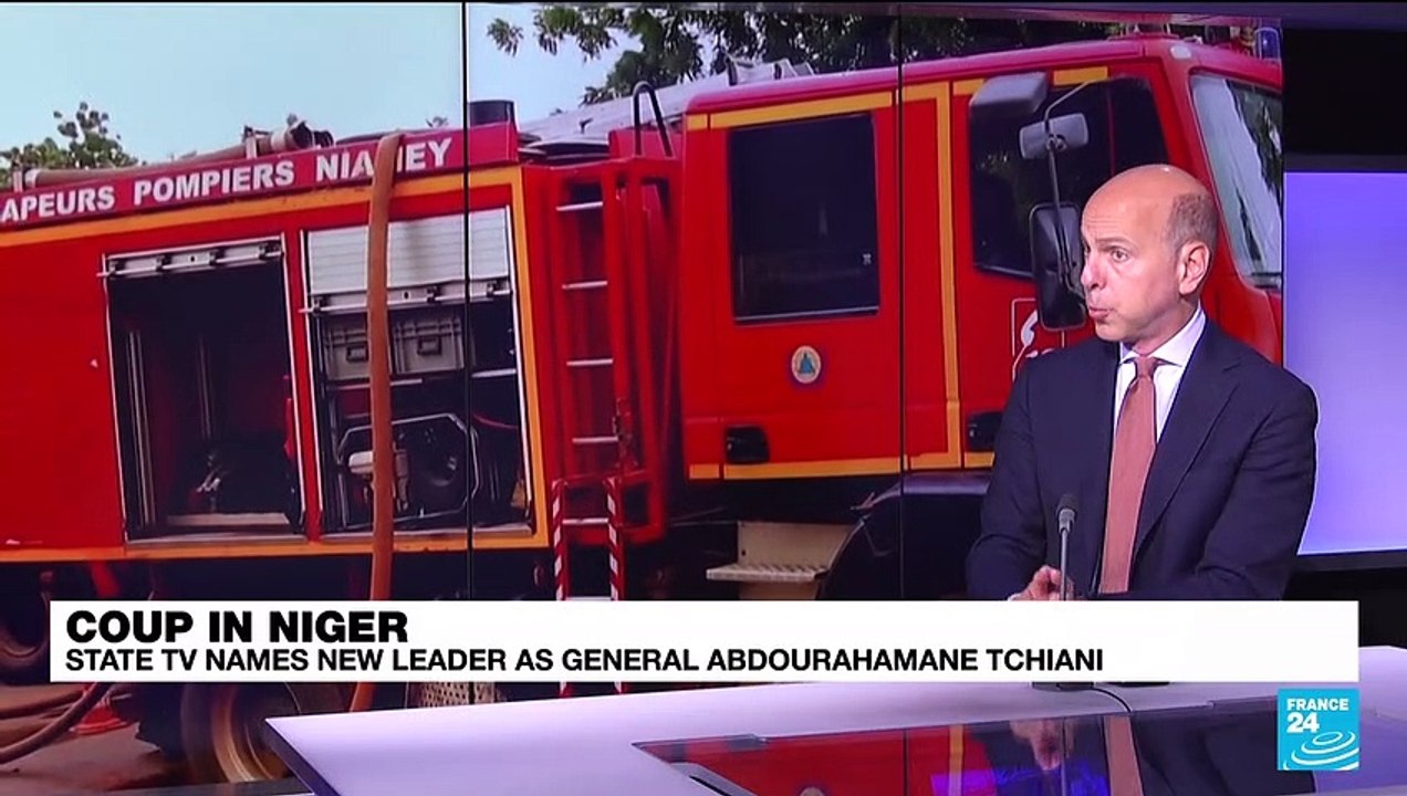 State TV declares Niger's General Abdourahamane Tchiani new leader following coup