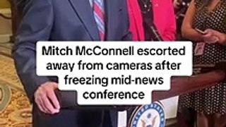 Mitch McConnell freezes