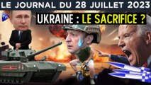 Ukraine : Zelensky, otage de la guerre sans fin ? - JT du vendredi 28 juillet 2023