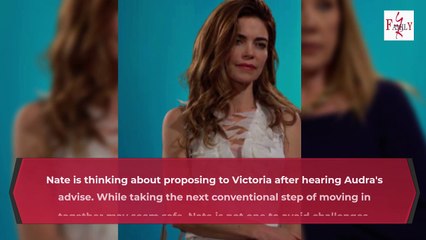 Nate Pops the Question Just in Time for Victor to Burst Victoria's Bubble Young