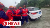 Typhoon Doksuri batters China’s Fujian province