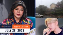 Rappler's highlights: Imee Marcos, Typhoon Egay, ENHYPEN's Heeseung & Zack Tabudlo | The wRap | July 28, 2023