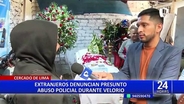 Cercado de Lima: intervienen a extranjeros que cerraron dos cuadras para despedir a difunto